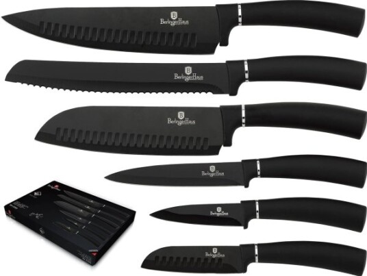Berlingerhaus Berlinger Haus 6 Partial Knife Set Black Royal Collection Bh/2383
