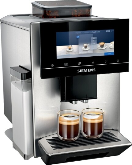 Siemens EQ900 Espressomaskin 1500W Rustfritt Stål 2,3L Kaffemaskin Siemens EQ900 Espressomaskin 1500W Rustfritt Stål 2,3L Kaffemaskin