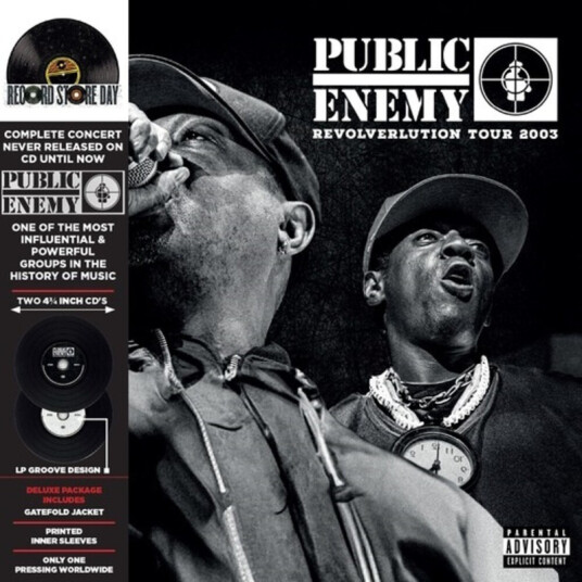 Public Enemy Revolverlution Tour 2003 CD