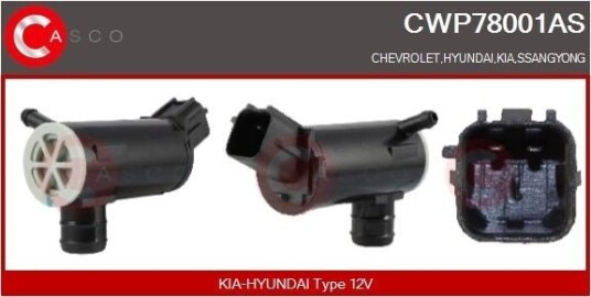 Spylepumpe CASCO CWP78001AS