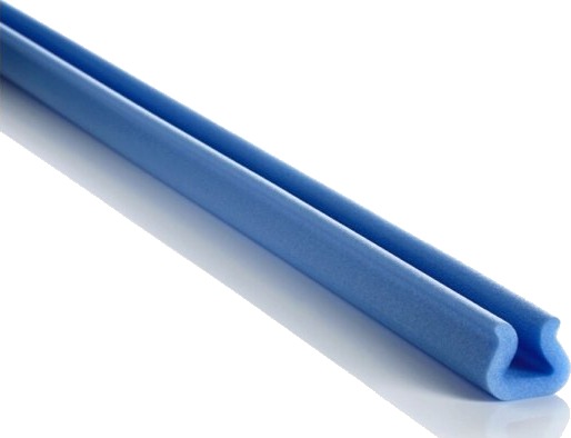 Skumprofiler Nomapack 15 # 25 U Profil Længde: 2000 Mm Polyethylen Blå Karton A 160 Stk Palle
