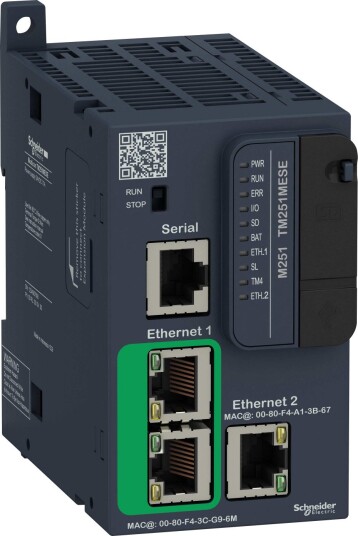 Schneider Electric TM251MESE Styreenhet 24 Vdc, 50 A