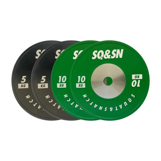 SQ&SN Vektløftning Vektsett 30 kg Farget