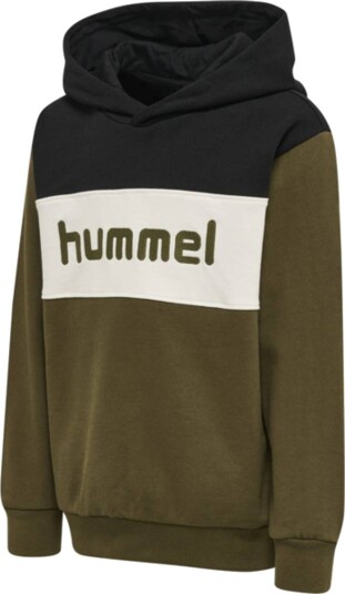 Hummel Morten Hoodie Dark Olive (140 / 10 år)