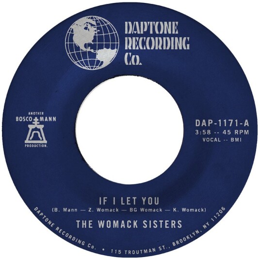 The Womack Sisters If I Let You B W If I Let You Vinyl