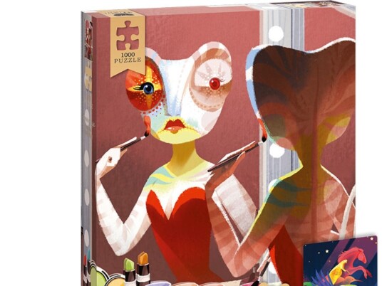 Rebel Puzzle Dixit Night Of The Chameleon 1000 Brikker