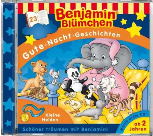 Benjamin Blumchen  GuteNachtGeschichten 23. Kleine Helden  CD