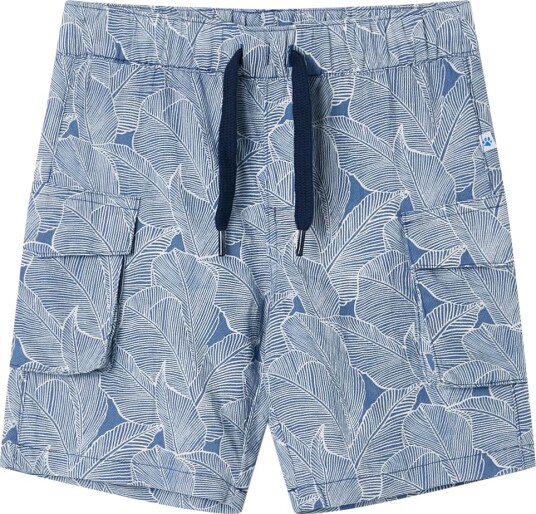 Barneshorts med snor mørkeblå 104