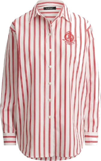 Lauren Ralph Lauren Y/D 70"S Broadcloth Wvn Shirt Multi/patterned M