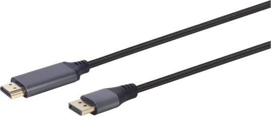 Cablexpert Premium Series Adapterkabel Displayport Hann Til Hdmi Hann 1.8 M Intelligent Brikke 4K 60Hz Støtte
