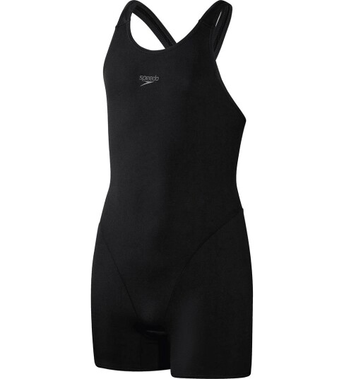 Speedo Girls Endurance+ Legsuit 0001 black 11-12