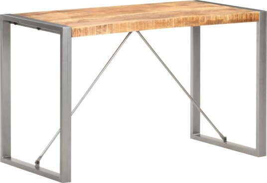 vidaXL Spisebord 120x60x75 cm grov heltre mango vidaXL Spisebord 120x60x75 cm grov heltre mango