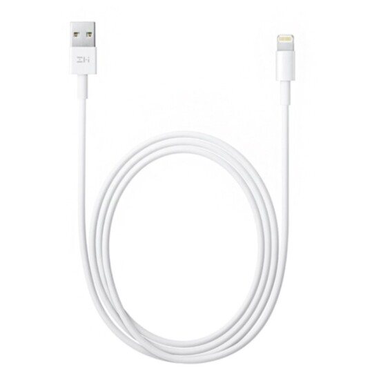 ZMI Premium USB-kabel, USB-A til Lightning 1 m hvit