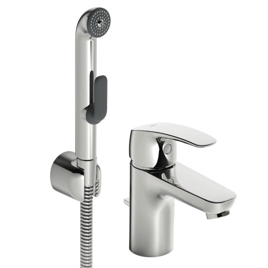 Oras Armatur Safira 1012f/1008f - Bidetta Hånddusj Krom / Ja (GRO-4200171)