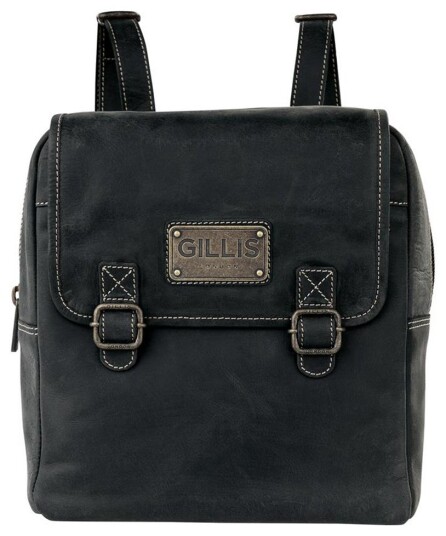Gillis London Trafalgar Vintage Skinnsekk - Svart