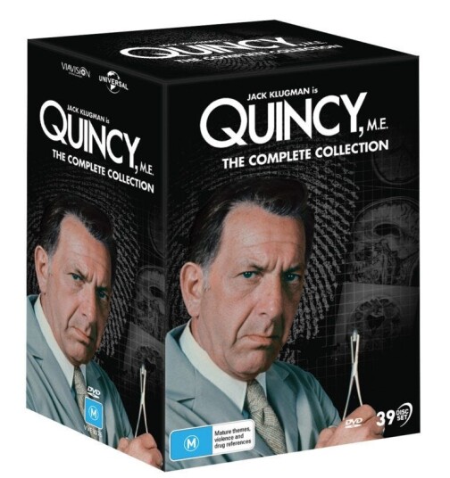 Quincy, M.E.  Den Komplette Serien DVD