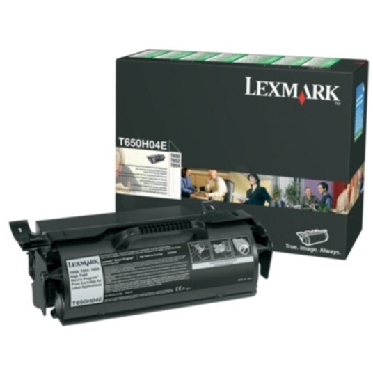 Lexmark T650H04E Tonerkassett for etikettutskrift høy kapasitet, return