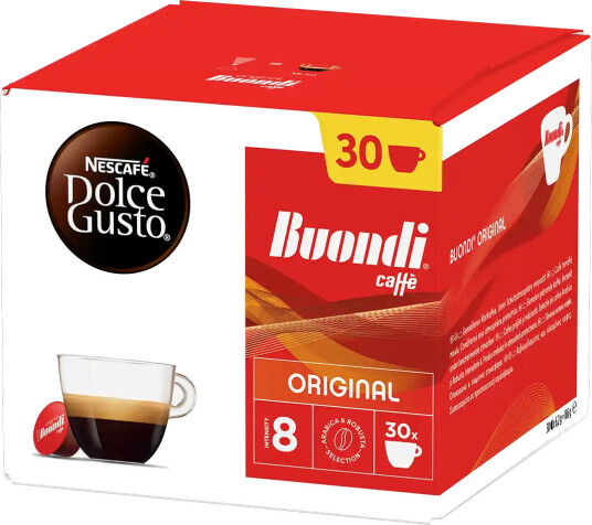 Nescafé | Buondi Original 30 kapsler til Nescafé Dolce Gusto