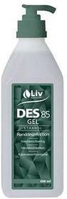 Mediq Denmark Liv Hånddesinfeksjon Gel 85% m. Pumpe 600 ml.