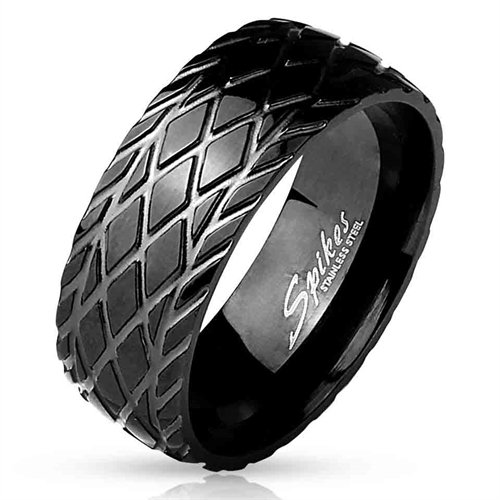 Black Dome herrering i svart frakk av stål. Black Dome herrering i svart frakk av stål.