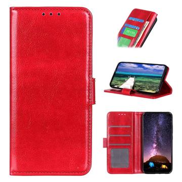 Huawei Nova Y90/Enjoy 50 Pro Lommebok-deksel med Magnetisk Lukning Rød