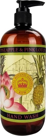 English SC Kew Garden Liquid soap 500ml Pineapple & Pink Lotus English SC Kew Garden Liquid soap 500ml Pineapple & Pink Lotus