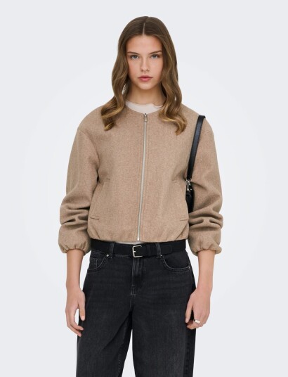 ONLY Onltrillion L/S Balloon Bomber Pnt Noos Brown L ONLY Onltrillion L/S Balloon Bomber Pnt Noos Brown L