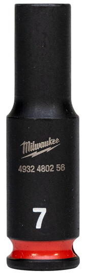 Milwaukee 4932480256 Kraftpipe 1/4", SHOCKWAVE, dybde 7 mm, Håndverktøy