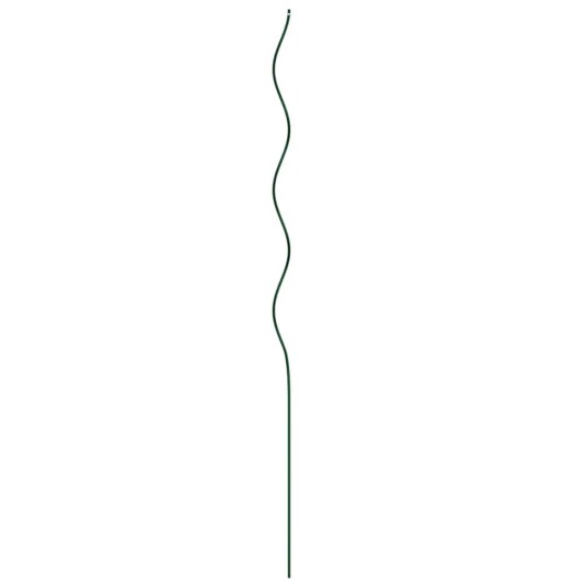 vidaXL Spiral plantestøtter 5 pcs grønn 110 cm PVC-belagt stål
