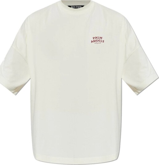 Palm Angels Herre Topper Hvit M, Palm Angels Herre Topper Hvit M,