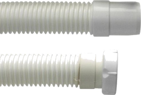 Avløpsslange 1 1/2" x 40 mm - 75 cm