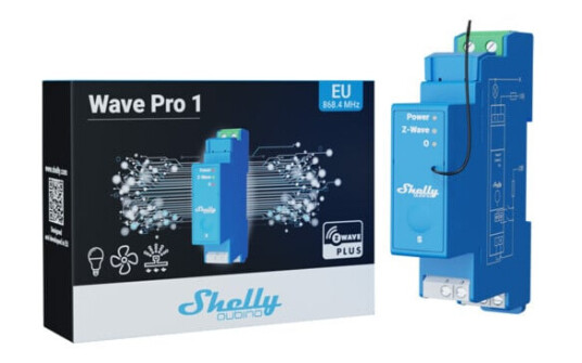 Shelly-Qubino-Wave-Pro1 Smart Home Integreringsløsning