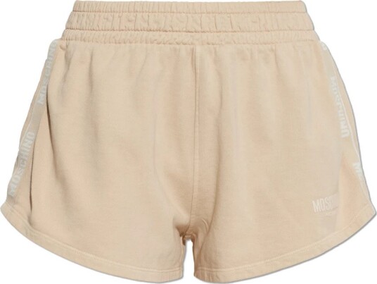 Moschino, Dame, Shorts, Beige, L,