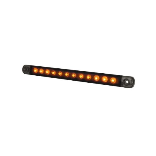 Blinklys Strands Dark Knight Slim Indicator led   12/24V / 6W / 238 mm