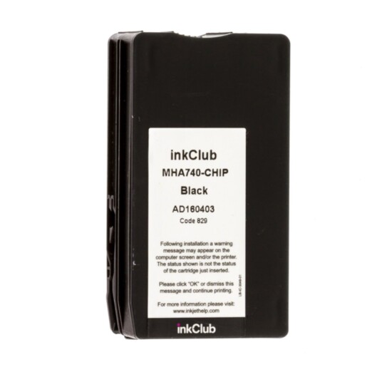 inkClub MHA740-CHIP Blekkpatron, erstatter HP 950XL, svart, 2300 sider