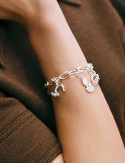 Kalevala Kalevala X Marimekko Garden Paahde Charm   Silver   