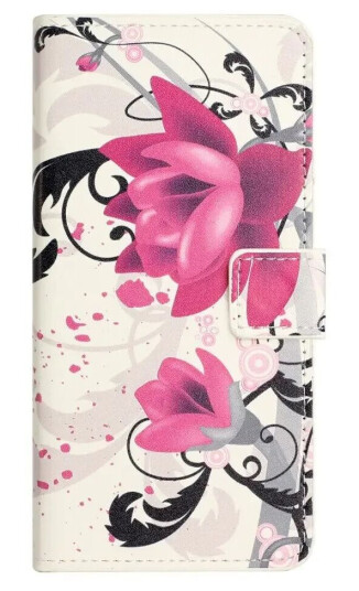 INCOVER Samsung Galaxy A25 (5G) Kunstskinn Deksel med Lommebok og Stativfunksjon - Lotus