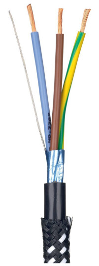 Inakustik strømkabel 2,5 mm2 AC-2502F - Metervare