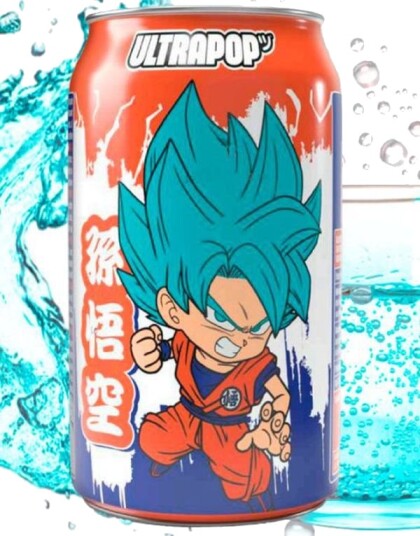 Goku Strawberry & Banana Soda - Brus med Jordbær- og Banansmak - ULTRAPOP 330 ml (Japan) Goku Strawberry & Banana Soda - Brus med Jordbær- og Banansmak - ULTRAPOP 330 ml (Japan)