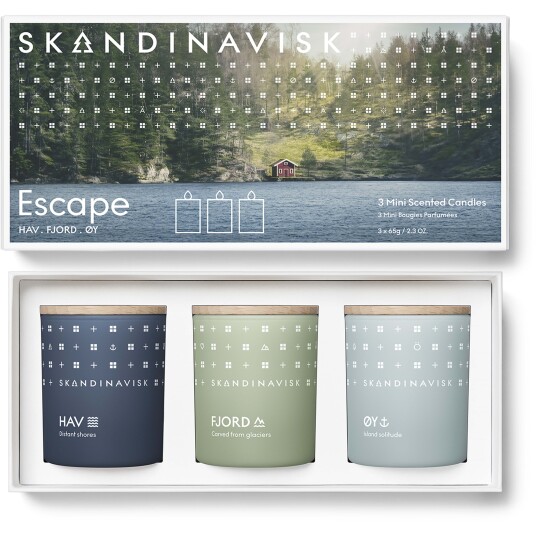 Skandinavisk ESCAPE Home Collection Candle Giftset Skandinavisk ESCAPE Home Collection Candle Giftset