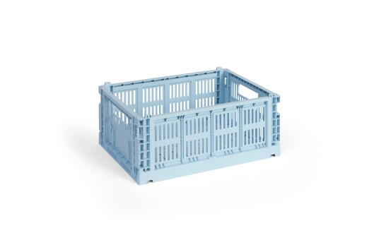 Hay Colour Crate Medium Oppbevaring Soft Blue