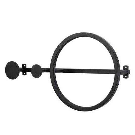 Esbada Esbada Circle Vegghenger Matt Sort Svart Matt