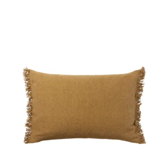 Broste Copenhagen Ebba putetrekk Brown kelp 40x60 cm
