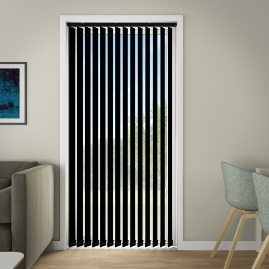 DEBEL LAMELLANLEGG ECLIPSE LYSTETT SORT 190X250
