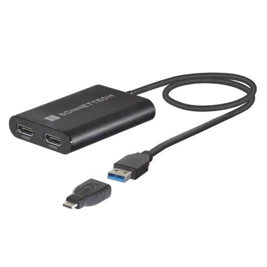 SONNET Dual 4K 60Hz HDMI Adapter for