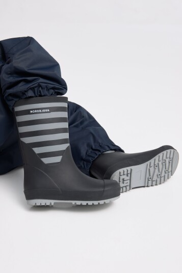 Nordbjørn Dunder Fôrede Gummistøvler Grey/Black 27 Nordbjørn Dunder Fôrede Gummistøvler Grey/Black 27