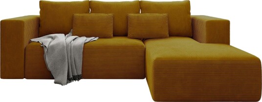 Listowel 3 sits Hörnbäddsoffa Yellow Listowel 3 sits Hörnbäddsoffa Yellow