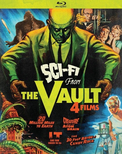 SciFi From The Vault  4 Classic Films Bluray