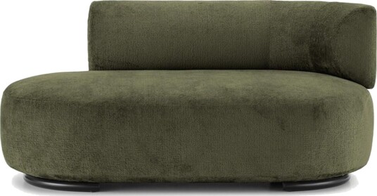 Kartell K Wait Dormeuse Sofa Høyre Grønn