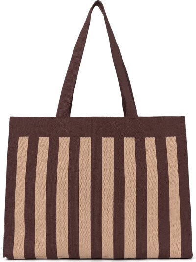 DAY ET Day Knitting Shopper   Brown   ONE SIZE